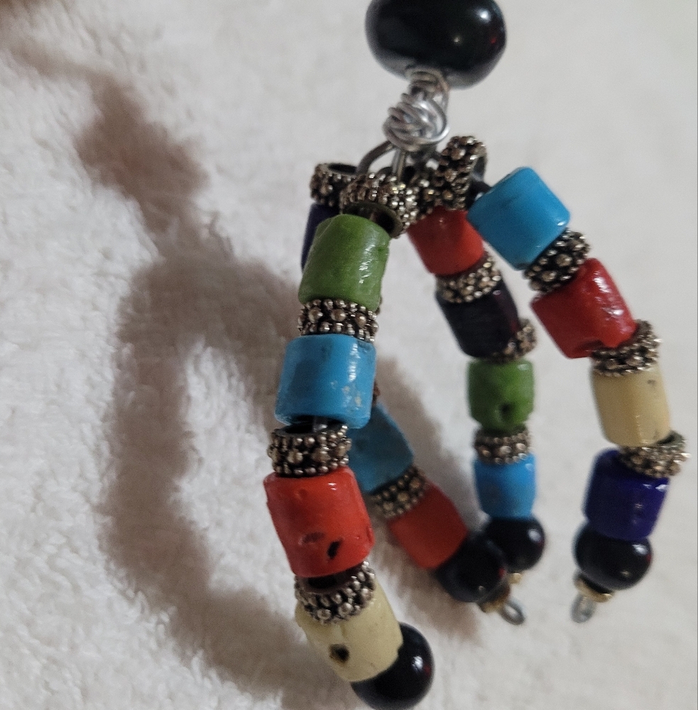 Colorful Beaded Keychain - Picture 6 of 15